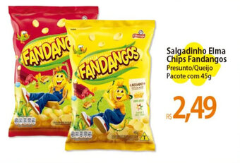 Atacadão Salgadinho Elma Chips Fandangos Presunto/Queijo Pacote com 45g oferta