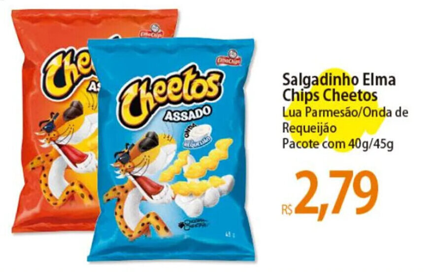 Salgadinho Cheetos Requeijão 45g