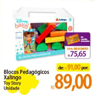 Blocos Pedagógicos Xalingo Toy Story Unidade