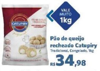Sam's Club Pão de queijo recheado Catupiry Tradicional, Congelado, 1kg oferta