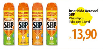 Atacadão Inseticida Aerossol SBP Vários tipos Tubo com 380ml oferta