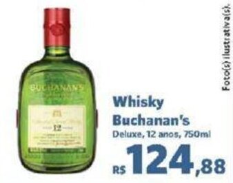 Whisky Buchanan's Deluxe, 12 anos, 750ml