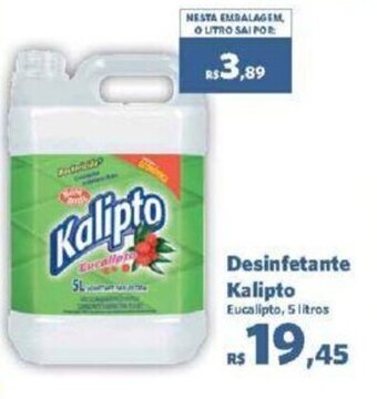 Sam's Club Desinfetante Kalipto Eucalipto, 5 litros oferta