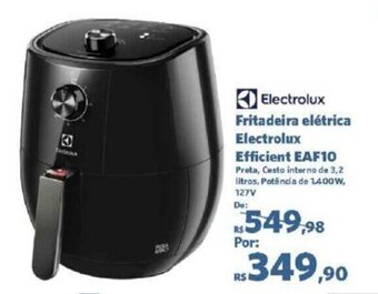Sam's Club Electrolux Fritadeira elétrica Electrolux Efficient EAF10 oferta