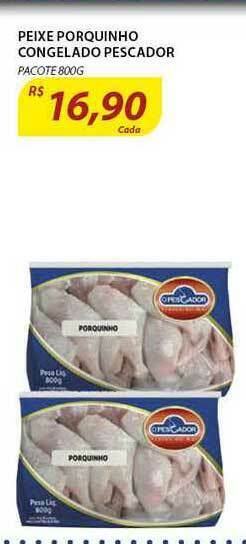 Peixe Porquinho Congelado Pescador 800g