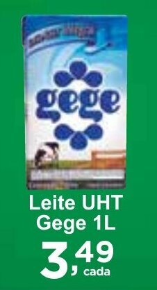 Rossi Supermercado Leite UHT Gege 1L oferta