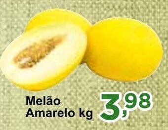 Rossi Supermercado Melão Amarelo kg oferta