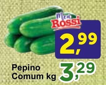 Rossi Supermercado Pepino Comum kg oferta