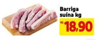 Extra Supermercado Barriga suína kg oferta