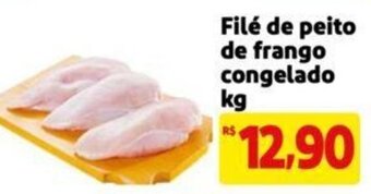Extra Supermercado Filé de peito de frango congelado kg oferta