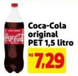 Extra Supermercado Coca-Cola original PET 1,5 litro oferta