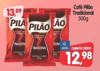 Cercadão Café Pilão Tradicional 500g oferta