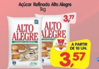 Cercadão Açúcar Refinado Alto Alegre 1kg oferta