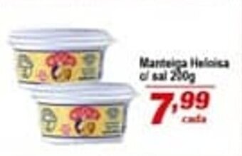 Ricoy Supermercados Manteiga Heloisa c/ sal 200g oferta