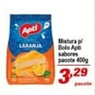 Ricoy Supermercados Mistura p/ Bolo Apti Sabores pacote 400g oferta