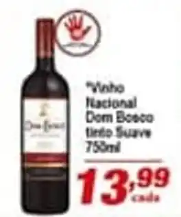 Vinho Dom Bosco Tinto Suave 750ml