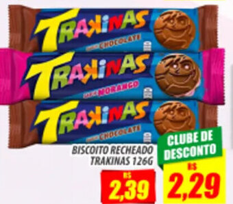 BISCOITO RECHEADO TRAKINAS 126G