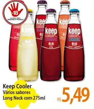 Atacadão Keep Cooler Vários sabores Long Neck com 275ml oferta