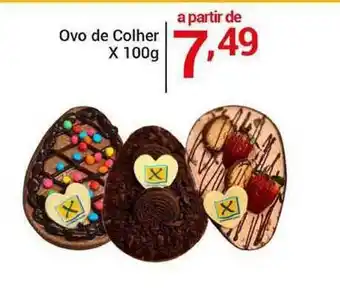 X Supermercados Ovo De Colher X 100g oferta