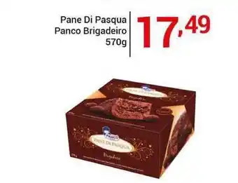 X Supermercados Pane Di Pasqua Panco Brigadeiro 570g oferta