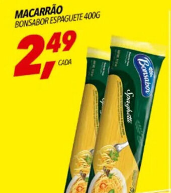 Frangolândia MACARRÃO BONSABOR ESPAGUETE 400G oferta
