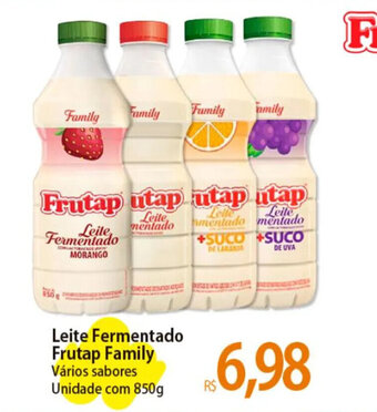 Atacadão Leite Fermentado Frutap Family Vários sabores Unidade com 850g oferta