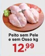 Peito sem Pele e sem Osso kg