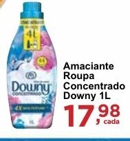 Rossi Supermercado Amaciante Roupa Concentrado Downy 1L oferta