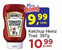 Rossi Supermercado Ketchup Heinz Trad. 397g oferta