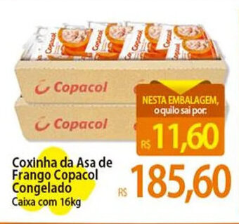 Atacadão Coxinha da Asa de Frango Copacol Congelado Caixa com 16kg oferta