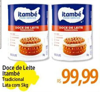 Atacadão Doce de Leite Itambé Tradicional Lata com 5kg oferta
