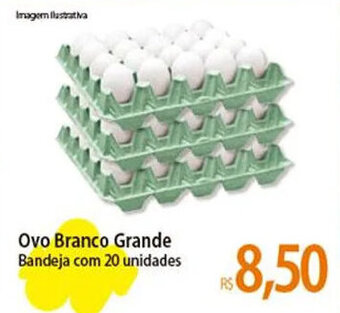 Atacadão Ovo Branco Grande Bandeja com 20 unidades oferta