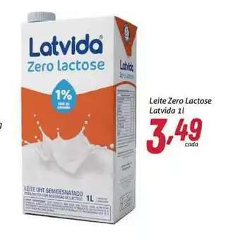 Leite Zero Lactose Latvida 1L