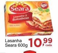 Rossi Supermercado Lasanha Seara 600g oferta