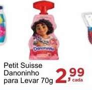 Rossi Supermercado Petit Suisse Danoninho para Levar 70g oferta