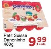 Rossi Supermercado Petit Suisse Danoninho 480g oferta