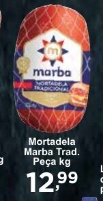 Rossi Supermercado Mortadela Marba Trad. Peça kg oferta