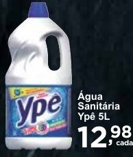 Rossi Supermercado Água Sanitária Ypê 5L oferta