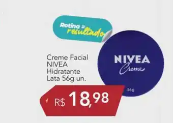 Creme Facial Nivea Hidratante 56g