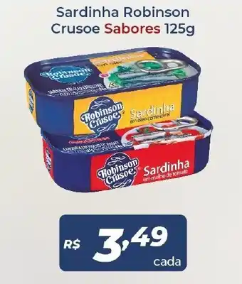 Sardinah Robinson Crusoe Sabores 125g