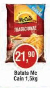 Batata Mc Cain 1,5kg