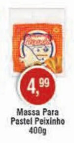 Royal Supermercados Massa Para Pastel Peixinho 400g oferta