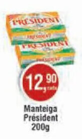 Royal Supermercados Manteiga Président 200g oferta
