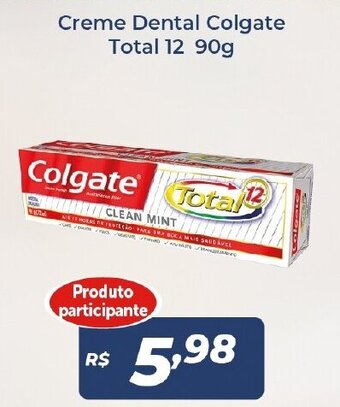 Atakarejo Creme Dental Colgate Total 12 90g oferta