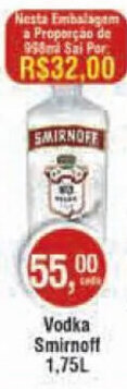 Royal Supermercados Vodka Smirnoff 1.75L oferta