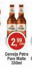 Royal Supermercados Cerveja Petra Puro Malte 330ml oferta