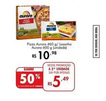 Pizza Aurora 400g / Lasanha Aurora 600g (unidade)
