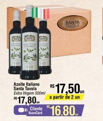 Fort Atacadista Azeite Italiano Santa tavola 500ml oferta