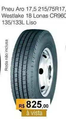 Pneu Aro 17.5 215 75r17 Westlake 18 Lonas Cr960 135 133l Liso