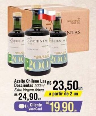 Fort Atacadista Azeite Chileno Las Doscientas 500ml oferta